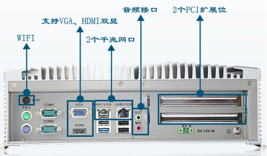 無(wú)風(fēng)扇嵌入式工控機(jī)DTB-1222-J1900