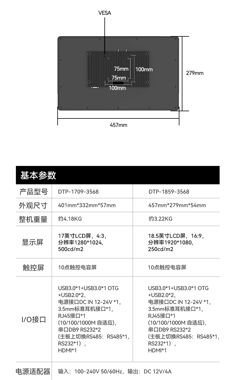 18.5英寸工業(yè)平板電腦,高清顯示觸摸工控一體機,DTP-1859-3568.jpg